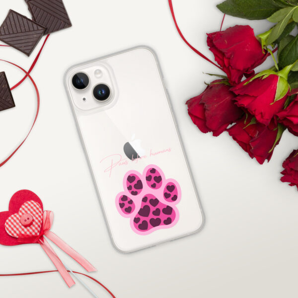 Clear Case for iPhone® Paws Before Humans - Image 9