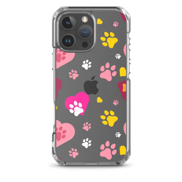 Clear Case for iPhone® - Paws & Hearts - Image 19