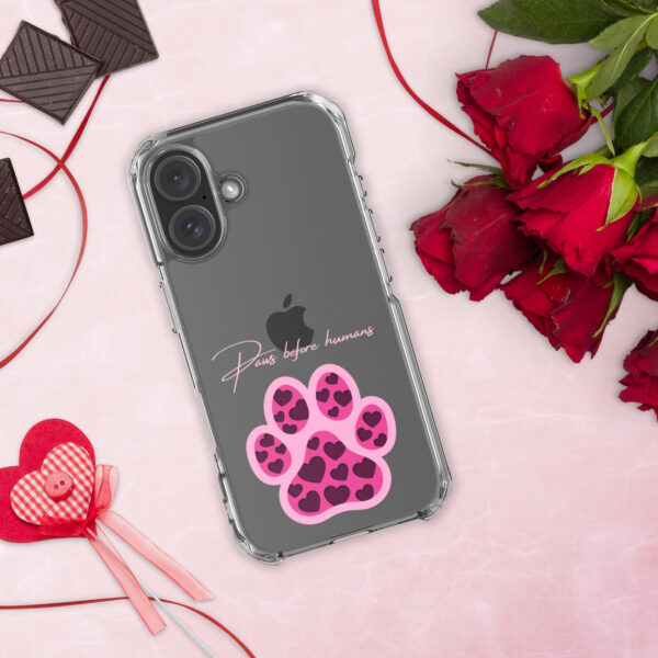 Clear Case for iPhone® Paws Before Humans - Image 23