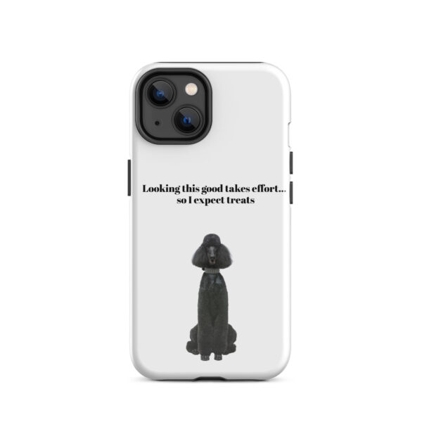 Tough iPhone® Case - Posh Poodle - Image 2