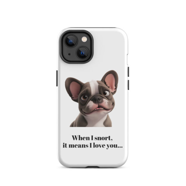 Tough Case for iPhone® - Frenchie - Cartoon