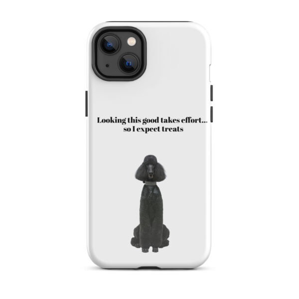 Tough iPhone® Case - Posh Poodle - Image 3