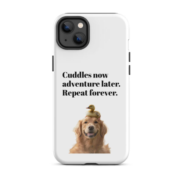 Tough iPhone® Case - Golden Retriever - Duck - Image 2