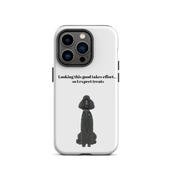 Tough iPhone® Case - Posh Poodle - Image 4