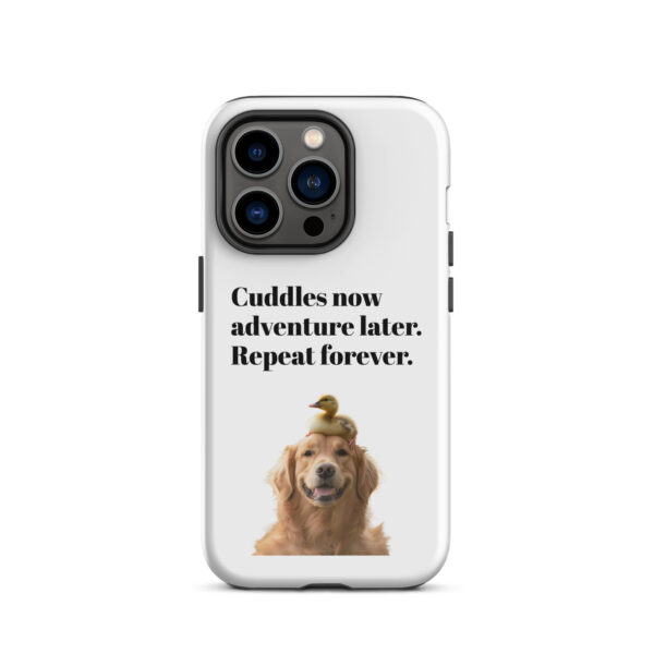 Tough iPhone® Case - Golden Retriever - Duck - Image 3