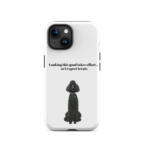 Tough iPhone® Case - Posh Poodle - Image 6
