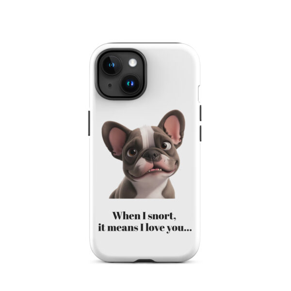 Tough Case for iPhone® - Frenchie - Cartoon - Image 5
