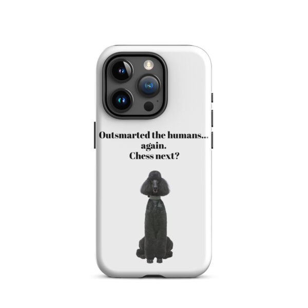 Tough iPhone®Case -Smart Poodle - Image 7