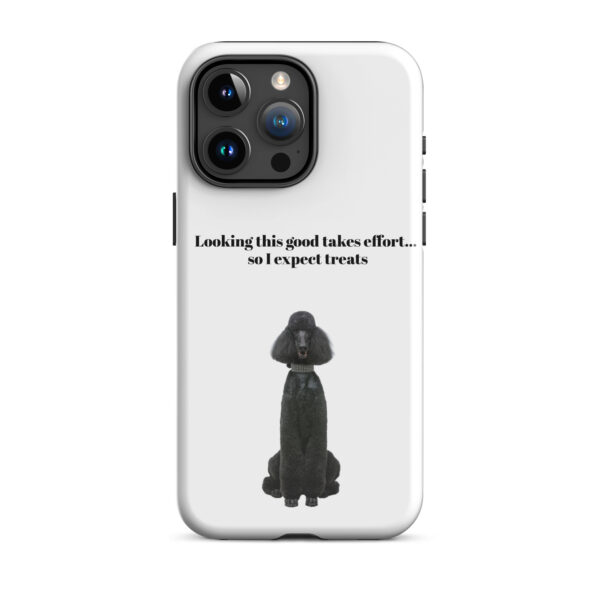 Tough iPhone® Case - Posh Poodle - Image 9