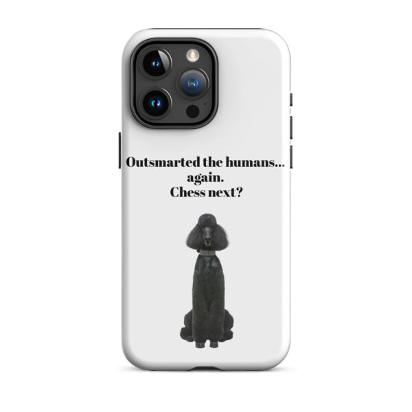 Tough iPhone®Case -Smart Poodle - Image 8