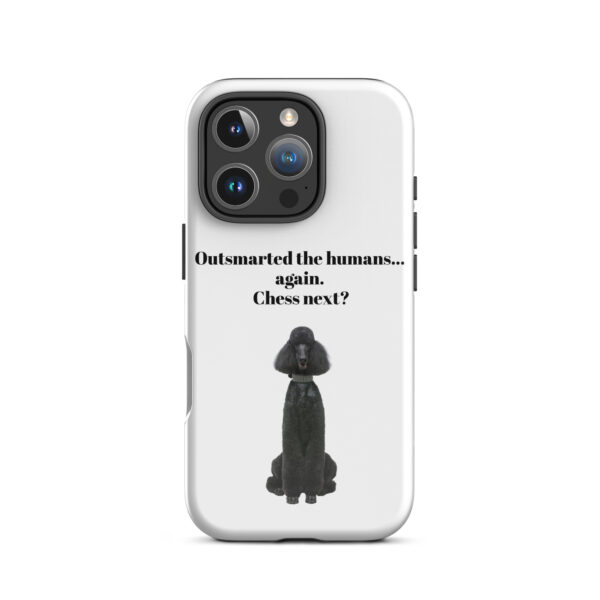 Tough iPhone®Case -Smart Poodle - Image 11