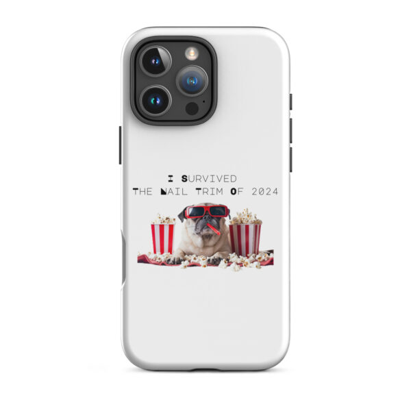 Tough iPhone® Case - Pug Nail Trim