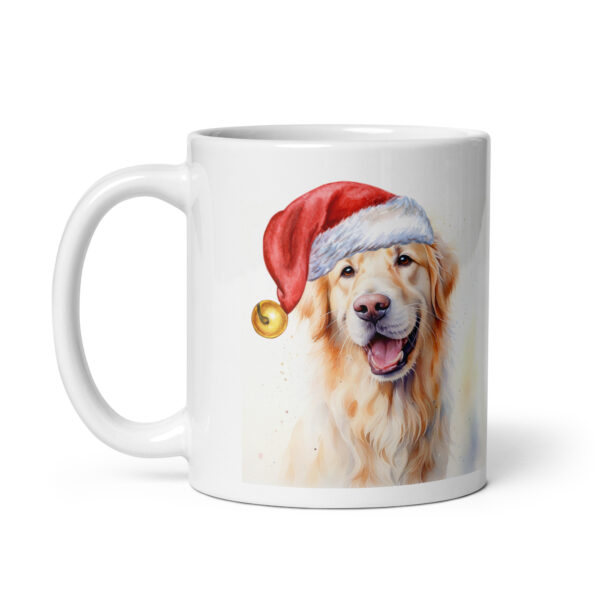 Golden Retriever Christmas Coffee Mug - Image 2