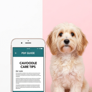 Digital Guide PDF Mockup - premium dog care product