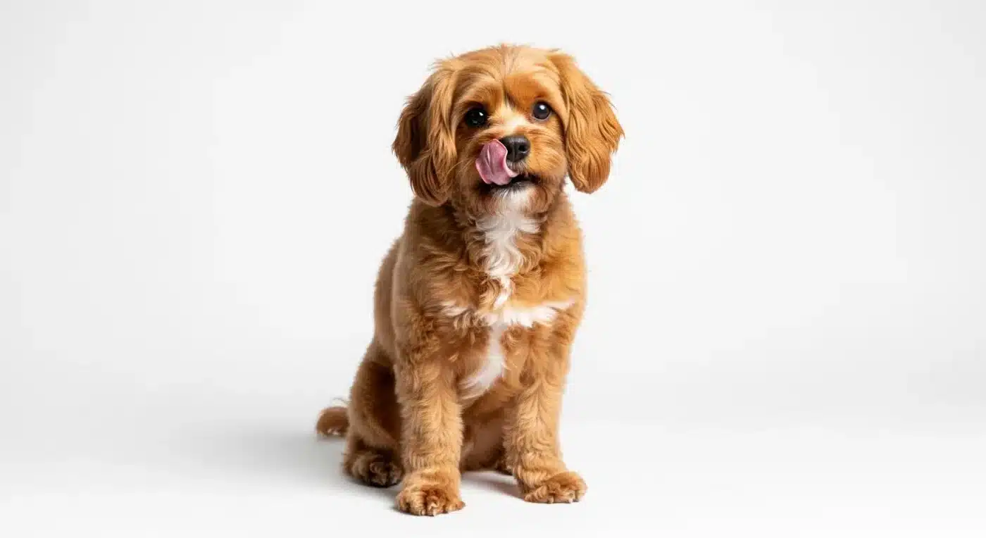 Complete cavoodle family guide - fluffy apricot cavoodle puppy