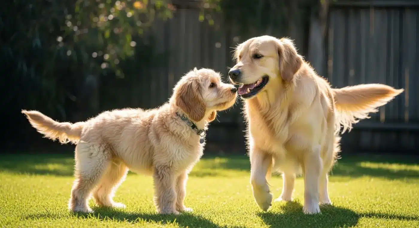 Cavoodle Puppy Socialization - dog grooming guide