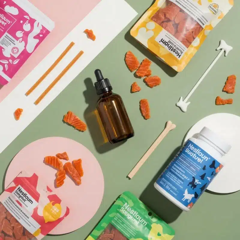 WoofSpark hero product range - premium dog care product