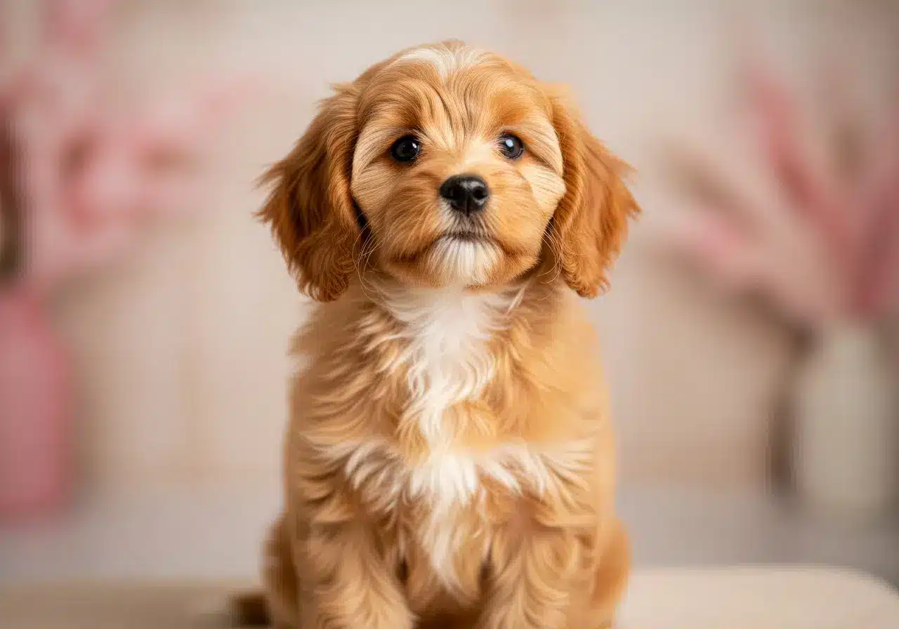 Happy Cavoodle puppy - WoofSpark blog