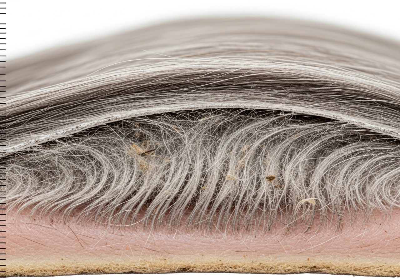 Hidden mat forming near the skin under smooth-looking coat